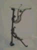 Glass top stand