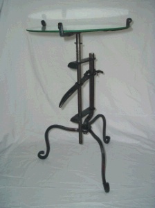 Adjustable height table
